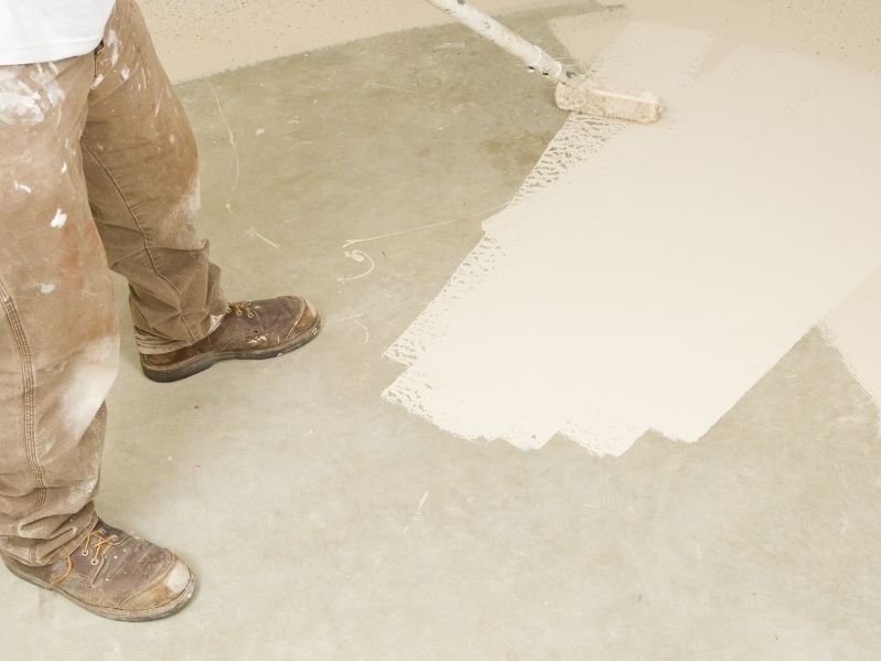 basement concrete epoxy coating